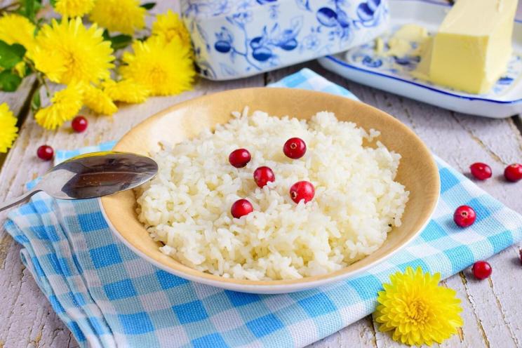 Crumbly Water-Based Rice Porridge