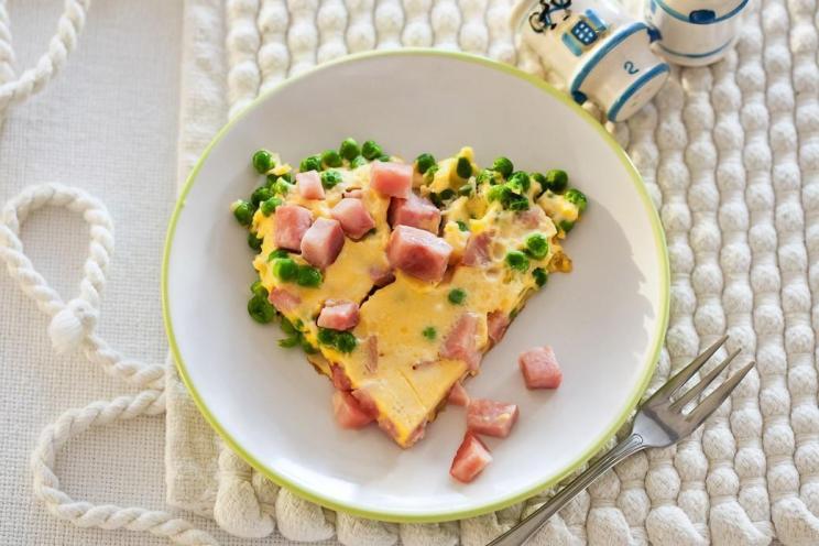 Slow Cooker Ham & Egg Soufflé