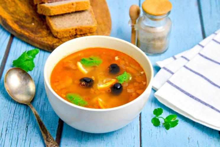 Slow Cooker Sausage Solyanka Soup Slow Cooker Sausage Solyanka Soup