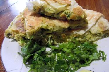 Easy Layered Cheese Pie