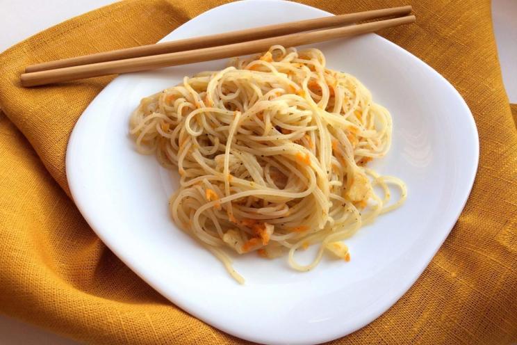 Chicken & Veggie Wok Noodles with Cauliflower