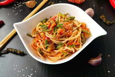 Easy Teriyaki Vegetable Noodles