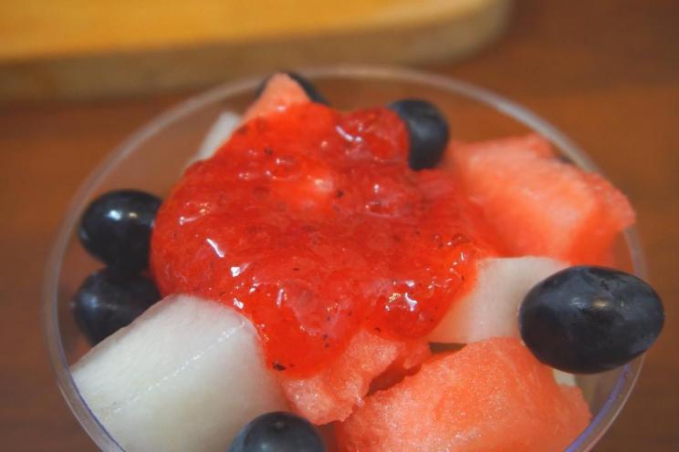 Holiday Fruit and Berry Delight Salad