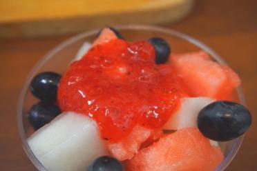 Holiday Fruit and Berry Delight Salad