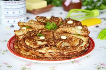 Fluffy Sour Milk Pancakes