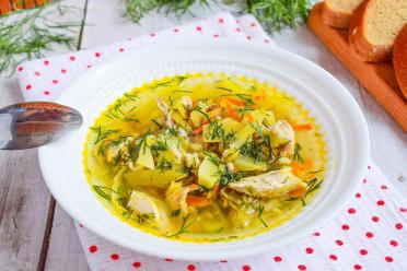 Classic Chicken Rassolnik for Family Meals