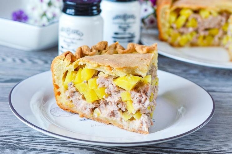 Savory Potato and Minced Meat Pie