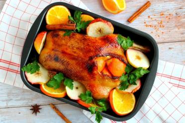Oven-Baked Orange Duck