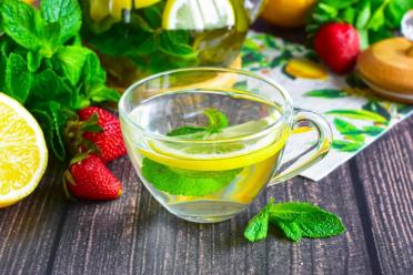 Lemon Mint Tea Mojito