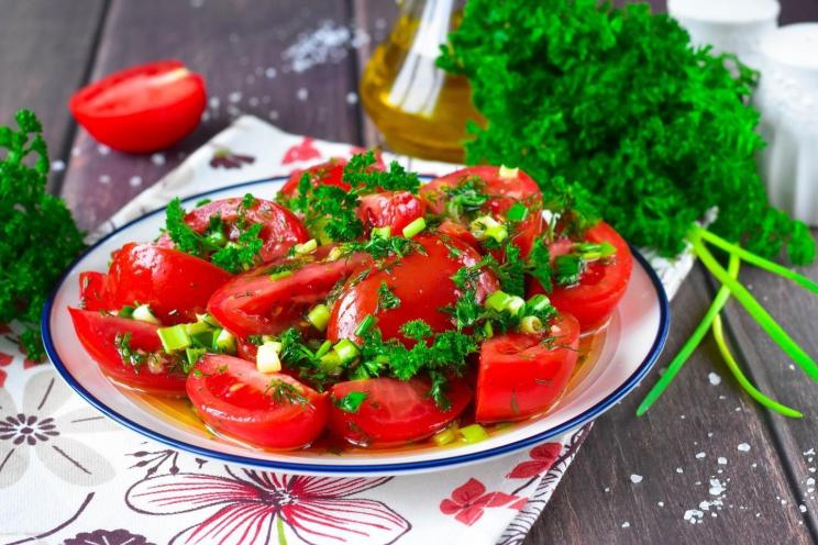 Quick and Flavorful Tomato Salad Quick and Flavorful Tomato Salad