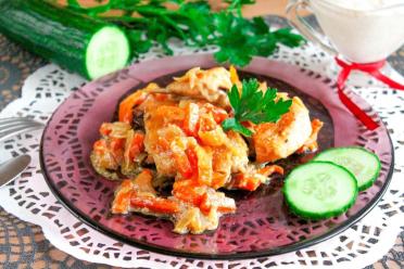 Creamy Skillet-Stewed Chicken