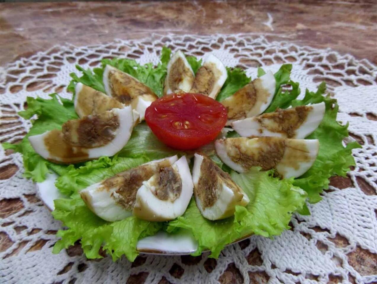 Quick Soy-Marinated Chicken Eggs Quick Soy-Marinated Chicken Eggs