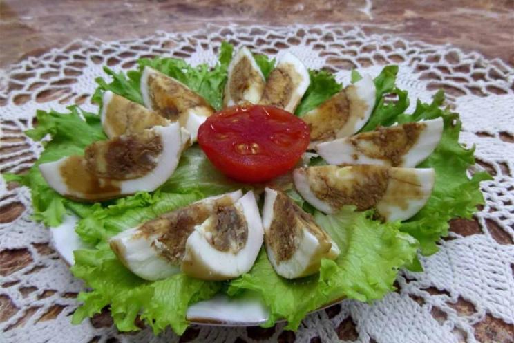 Quick Soy-Marinated Chicken Eggs Quick Soy-Marinated Chicken Eggs