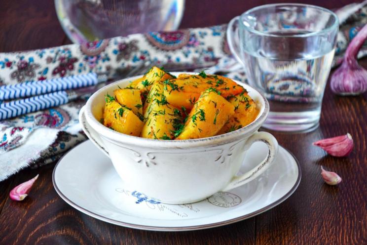 Garlic Rosemary Potato Pouches Garlic Rosemary Potato Pouches