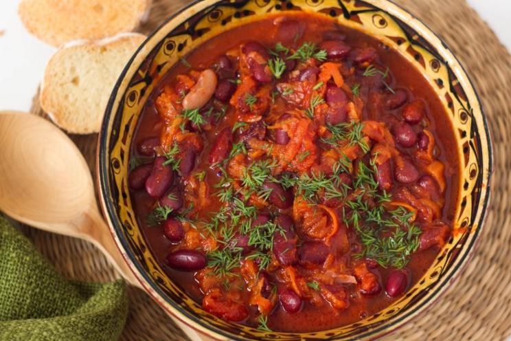 Tomato-Infused Red Beans Delight Tomato-Infused Red Beans Delight