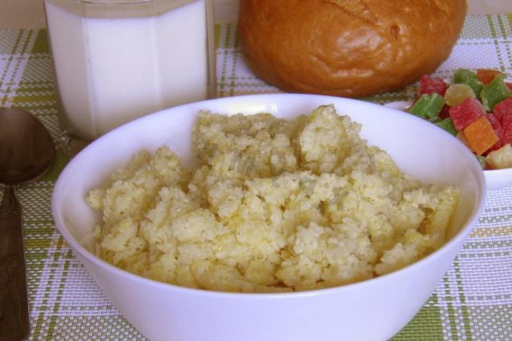 Crumbly Slow Cooker Millet Porridge