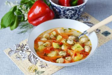 Cheese Dumpling Delight Soup