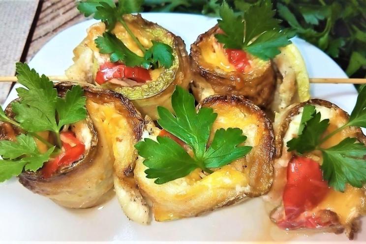 Chicken Zucchini Skewers Chicken Zucchini Skewers