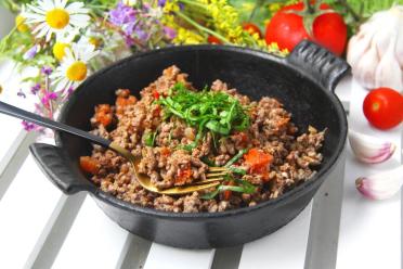 Quick & Tasty Minced Meat with Tomatoes