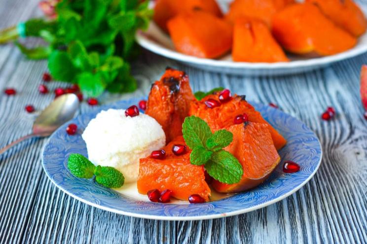 Caramelized Sugar-Baked Pumpkin Bites