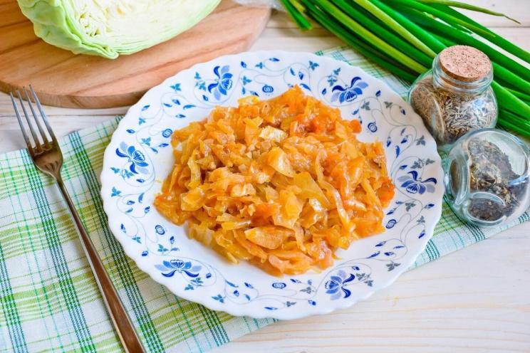 Quick & Healthy Pressure Cooker Stewed Cabbage