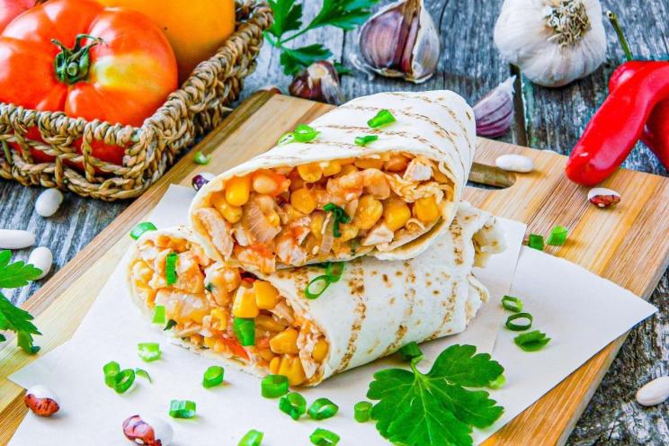 Pan-Fried Burrito Delight Pan-Fried Burrito Delight