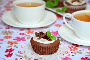 Chocolate Cupcakes with Tangy Curd Surprise