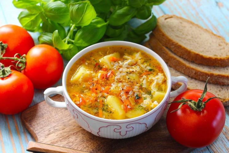 Hearty Buckwheat and Egg Broth Soup Hearty Buckwheat and Egg Broth Soup