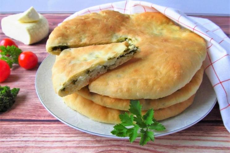 Heavenly Ossetian Pies with Kefir and Yeast