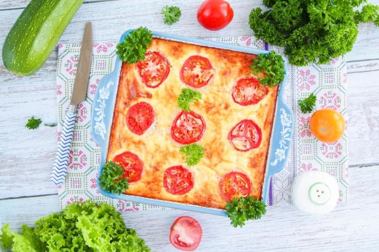 Oven-Baked Zucchini, Meat, and Potato Casserole