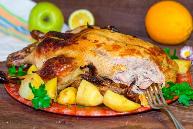 Oven-Baked New Year’s Duck in Marinade