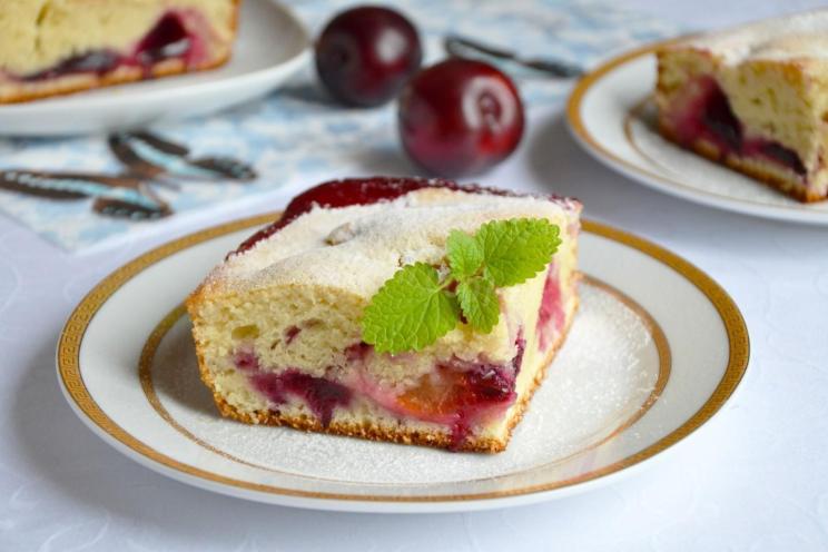 Soft Kefir Plum Pie Soft Kefir Plum Pie