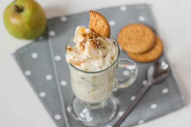 Banana-Apple Fruit Salad Dessert