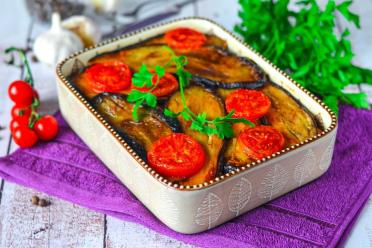 Hearty Moussaka with Potatoes and Eggplants