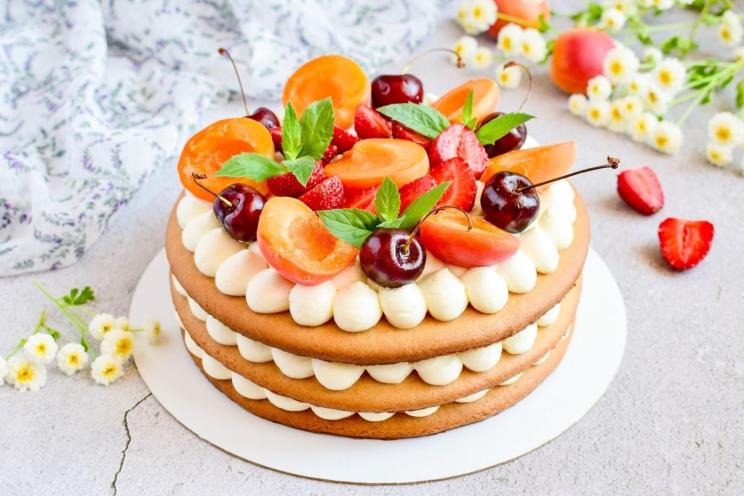 Honey Cake with Cream Cheese Frosting Honey Cake with Cream Cheese Frosting